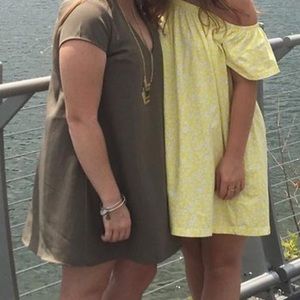 ASOS Yellow Floral Dress